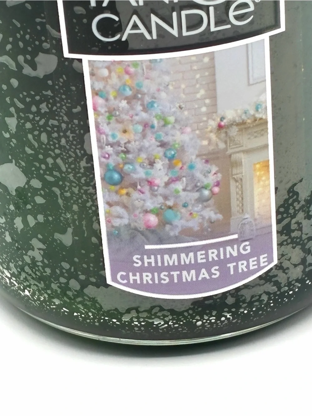 Yankee Candle Shimmering Christmas Tree Large Jar Candle 22 oz Holiday